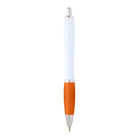 Bolígrafo de plástico reciclado "Nash" (tinta negra) Estándar | Naranja | sin montaje de publicidad | no disponible | no disponible