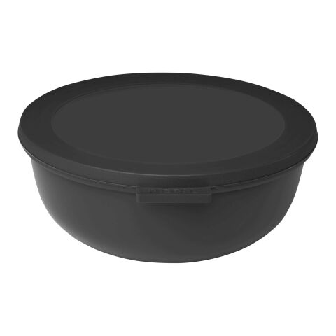 Recipiente multiuso de 1250 ml "Cirqula" Estándar | Negro intenso | sin montaje de publicidad | no disponible | no disponible