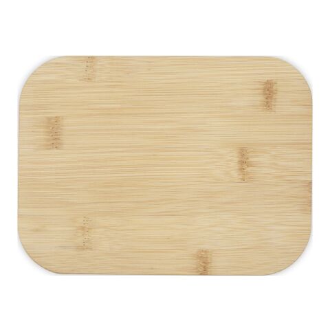 Fiambrera de vidrio con tapa de bambú &quot;Roby&quot; Estándar | Natural-Transparente | sin montaje de publicidad | no disponible | no disponible