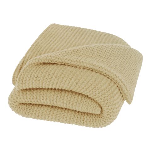 Manta de punto de poliéster GRS de 150 x 120 cm &quot;Suzy&quot; Beige | sin montaje de publicidad | no disponible | no disponible | no disponible