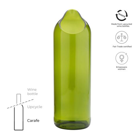 Originalhome Jarra de agua de 750 ml Estándar | Verde | sin montaje de publicidad | no disponible | no disponible