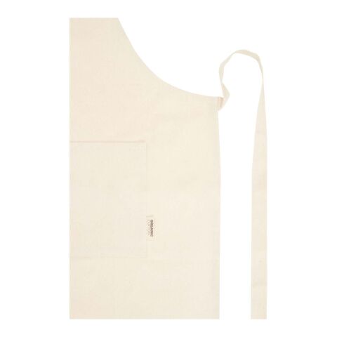 Delantal algodón orgánico OCS de 200&nbsp;g/m² "Odisha" Estándar | Natural | sin montaje de publicidad | no disponible | no disponible | no disponible
