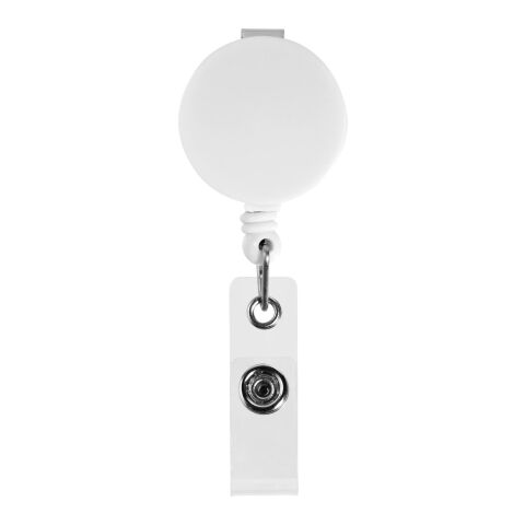 Llavero extensible Lech Estándar | blanco | sin montaje de publicidad | no disponible | no disponible | no disponible