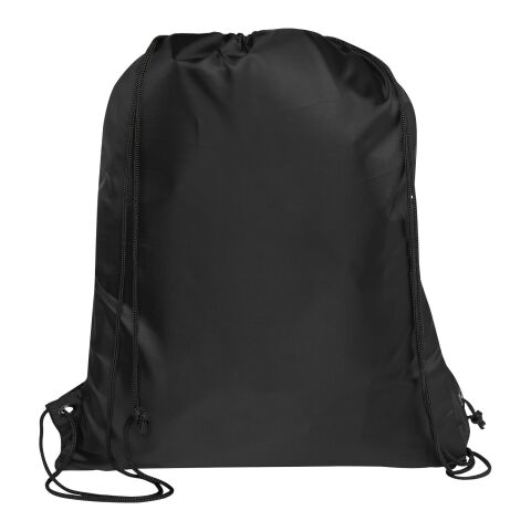 Bolsa con cordón aislada y reciclada de 9L "Adventure" Estándar | Negro intenso | sin montaje de publicidad | no disponible | no disponible | no disponible