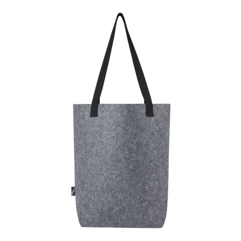 Bolsa Tote de fieltro reciclado GRS con fondo ancho de 12 L &quot;Felta&quot; Estándar | Gris | sin montaje de publicidad | no disponible | no disponible | no disponible
