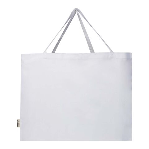 Bolsa Tote grande de algodón reciclado GRS de 220 g/m² &quot;Odessa&quot; Estándar | Blanco | sin montaje de publicidad | no disponible | no disponible | no disponible