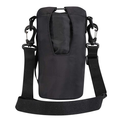 Bolsa para botellas de viaje reciclada de 2 litros &quot;Trip Aware™&quot; Estándar | Negro intenso | sin montaje de publicidad | no disponible | no disponible | no disponible