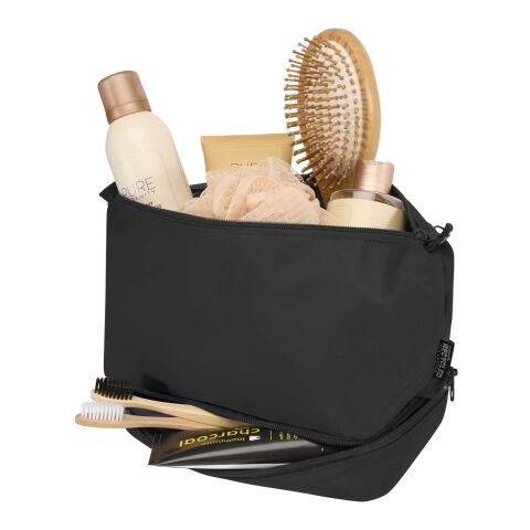 Neceser de viaje reciclado de 6 litros &quot;Trip Aware™&quot; Estándar | Negro intenso | sin montaje de publicidad | no disponible | no disponible | no disponible