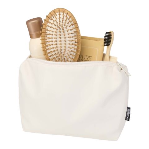 Neceser de viaje reciclado de 2 litros &quot;Trip Aware™&quot; Estándar | Blanco roto | sin montaje de publicidad | no disponible | no disponible | no disponible