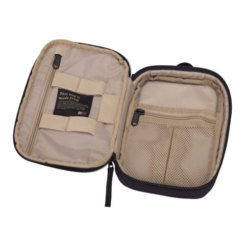 Bolsa para accesorios reciclada &quot;Case Logic Invigo&quot; Negro intenso | sin montaje de publicidad