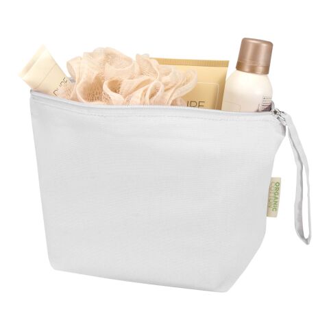 Bolsa de aseo grande de 3&nbsp;l algodón orgánico OCS de 180&nbsp;g/m² "Odisha" Estándar | Blanco | sin montaje de publicidad | no disponible | no disponible