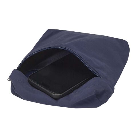 Bolso bandolera Arca GRS de nailon reciclado Azul marino