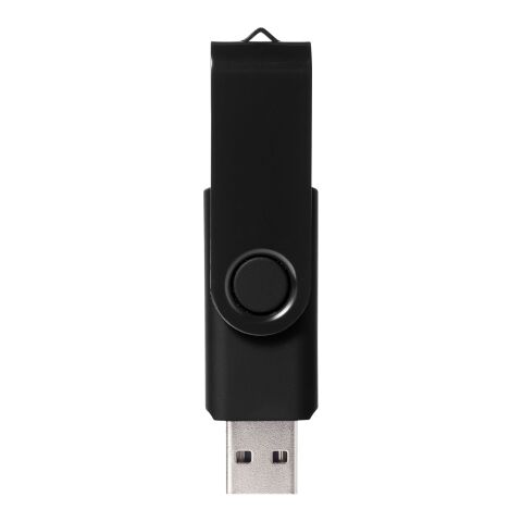 Memoria USB metálica 4&nbsp;GB "Rotate" Estándar | Negro intenso | sin montaje de publicidad | no disponible | no disponible | no disponible