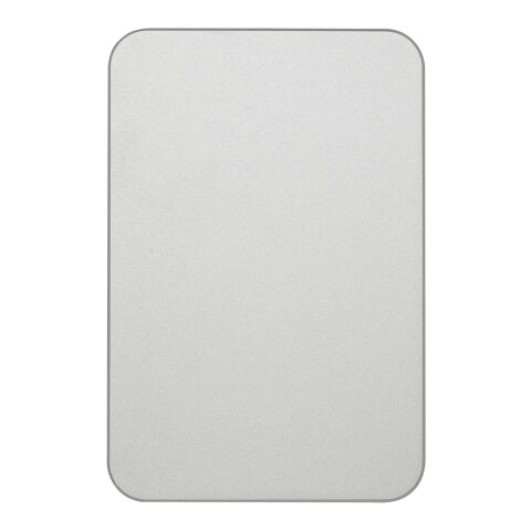 Batería externa magnética Avis de 5000 mAh fabricada con aluminio reciclado RCS Plata