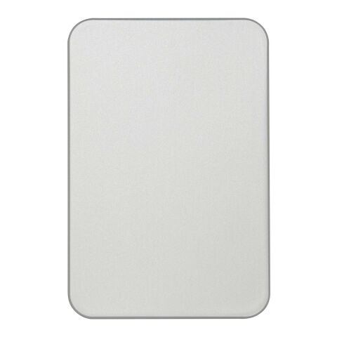 Batería externa magnética Avis de 10 000 mAh fabricada con aluminio reciclado RCS Plata