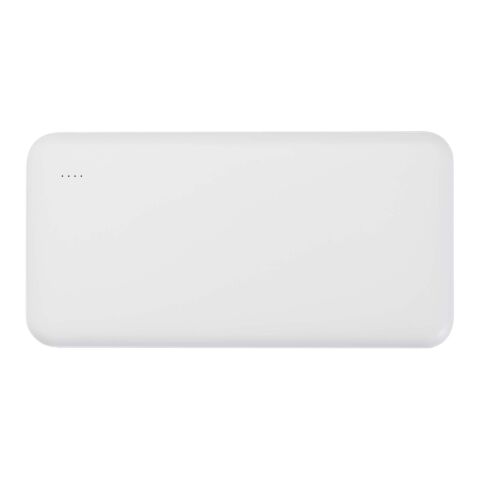Batería externa de plástico reciclado de 10&nbsp;000&nbsp;mAh y 10&nbsp;W "Intan" Estándar | Blanco transparente | sin montaje de publicidad | no disponible | no disponible