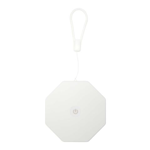 Lámpara de mesa plegable de plástico reciclado Celestia blanco