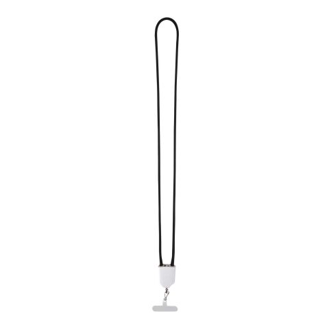 Cable de carga con cordón de plástico reciclado Ion 65 W 5 en 1 blanco