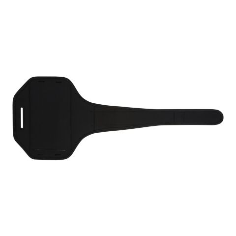 Pulsera smartphone reflectante con funda transparente &quot;Haile&quot; Estándar | Negro intenso | sin montaje de publicidad | no disponible | no disponible | no disponible