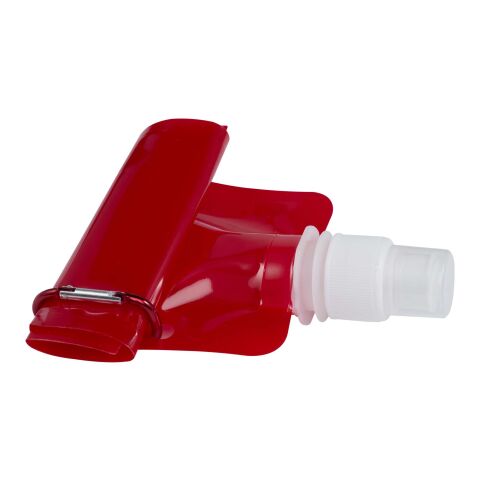 Cantimplora plegable de 480 ml "Sipzy" Estándar | Rojo | sin montaje de publicidad | no disponible | no disponible