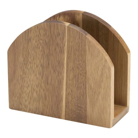 Servilletero de madera de acacia con un toque encantador Madera