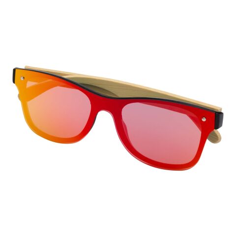 Gafas de sol con patillas de bambú &quot;Tan&quot; Estándar | Amarillo | sin montaje de publicidad | no disponible | no disponible