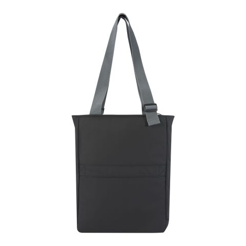 Bolsa Tote para portátil de 14&quot; de material reciclado GRS resistente al agua de 14 l &quot;Aqua&quot; Estándar | Negro | sin montaje de publicidad | no disponible | no disponible | no disponible