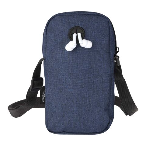 Funda para teléfono de material reciclado GRS "Ross" Azul profundo