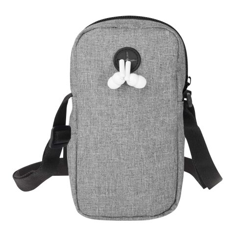 Funda para teléfono de material reciclado GRS &quot;Ross&quot; Estándar | Gris Mezcla | sin montaje de publicidad | no disponible | no disponible | no disponible