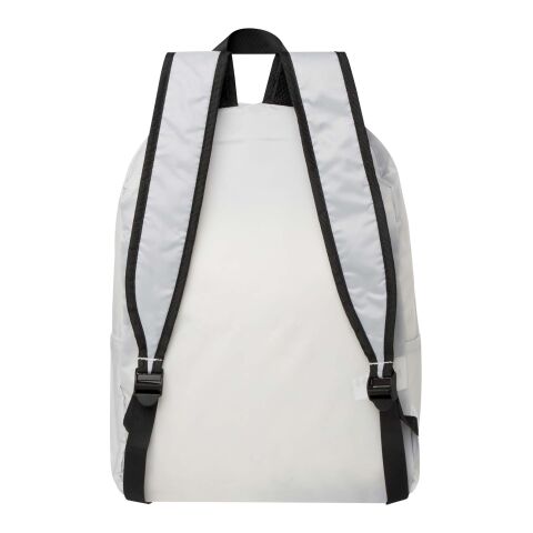 Mochila plegable de RPET de 15 litros &quot;EcoFold&quot; Estándar | blanco | sin montaje de publicidad | no disponible | no disponible | no disponible