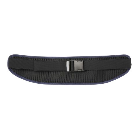 Riñonera de running de material reciclado con certificado GRS "Nomad" Estándar | Azul marino | sin montaje de publicidad | no disponible | no disponible | no disponible