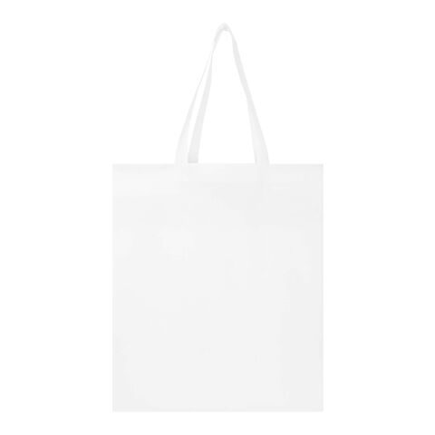 Bolsa Tote de 12 L con refuerzo de material no tejido reciclado con certificado GRS &quot;EcoSeal&quot; Estándar | Blanco | sin montaje de publicidad | no disponible | no disponible | no disponible