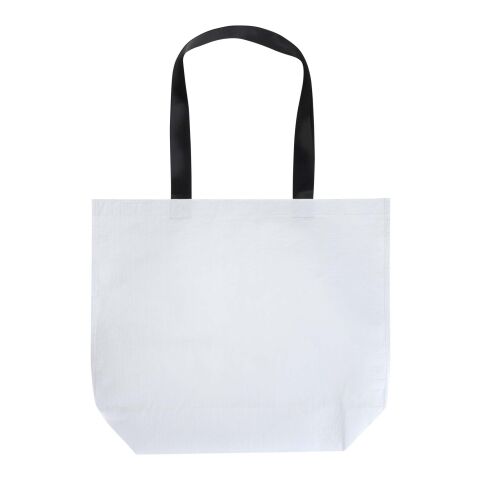 Bolsa Tote gran tamaño de 30l de material reciclado GRS con doble laminado "Duo" Estándar | Blanco | sin montaje de publicidad | no disponible | no disponible