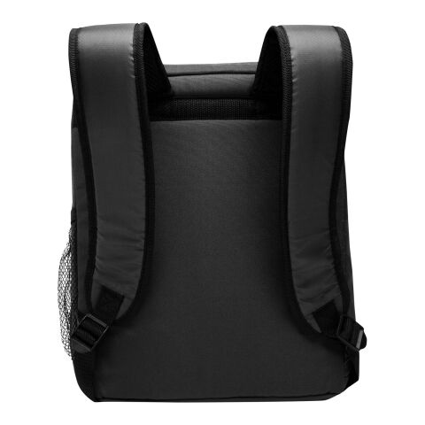 Chillpack mochila isotérmica para 18 latas reciclado con certificado GRS Estándar | Negro intenso | sin montaje de publicidad | no disponible | no disponible | no disponible