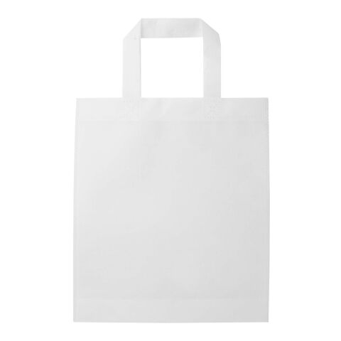 Bolsa Tote pequeña de 3&nbsp;L reciclada con certificado GRS "EcoSeal" Estándar | Blanco | sin montaje de publicidad | no disponible | no disponible | no disponible