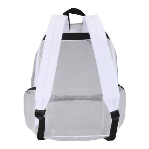 Mochila reciclada con certificado GRS de 18&nbsp;L "Mesh" Estándar | Blanco | sin montaje de publicidad | no disponible | no disponible