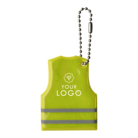 Llavero en forma de chaleco amarillo | sin montaje de publicidad | no disponible | no disponible