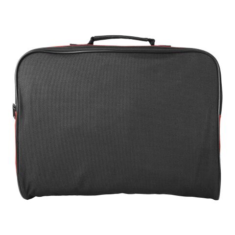 Bolsa de congresos Florida Estándar | Negro intenso-Rojo | sin montaje de publicidad | no disponible | no disponible | no disponible