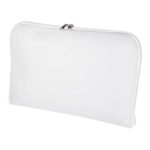 Funda para portátil de 15&quot;-16&quot; con sublimación &quot;Mari&quot; Blanco-Blanco | Sublimación | alrededor | 250 mm x 360 mm
