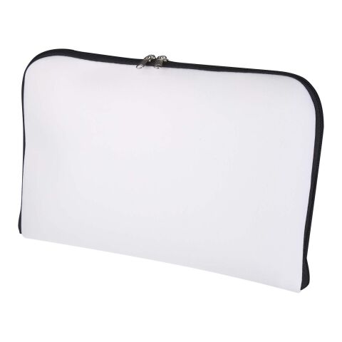 Funda para portátil de 15"-16" con sublimación "Mari" Negro intenso-Blanco | no disponible | Sublimación | all over | 260 mm x 380 mm
