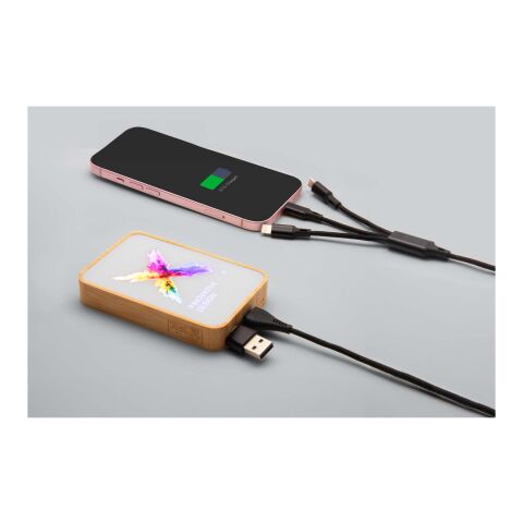 Batería externa de madera de 15 W y 5000 mAh con &quot;MagSafe&quot; &quot;SCX.design P26&quot; Madera | sin montaje de publicidad | no disponible | no disponible