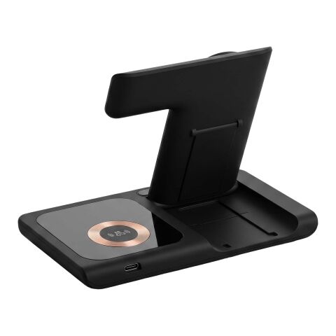 SCX.design W38 MagStand: estación de carga inalámbrica 4 en 1 Negro intenso