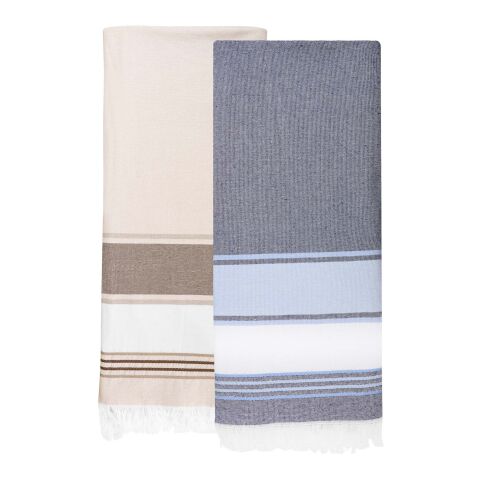 Fouta de 100 × 170&nbsp;cm "Citizen Green Marina" Azul marino