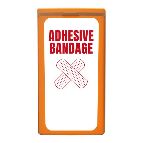 MiniKit Apósitos adhesivos Naranja | Etiqueta Digital 1 color | frontal | 39 mm x 82 mm