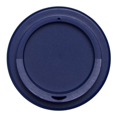 Vaso térmico Americano® de 350 ml Blanco-Azul | sin montaje de publicidad | no disponible | no disponible