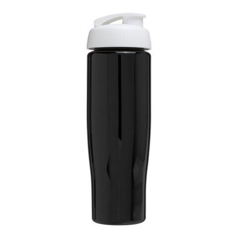 Bidón deportivo con Tapa Flip de 700 ml H2O Tempo® Negro intenso-Blanco | sin montaje de publicidad | no disponible | no disponible