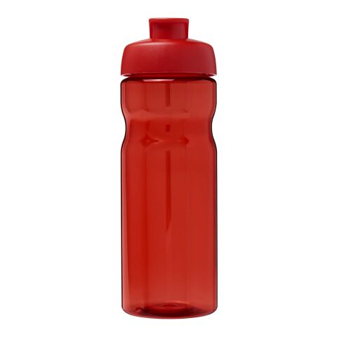 Bidón deportivo con tapa Flip de 650&nbsp;ml "H2O Eco" Rojo-Rojo | sin montaje de publicidad | no disponible | no disponible