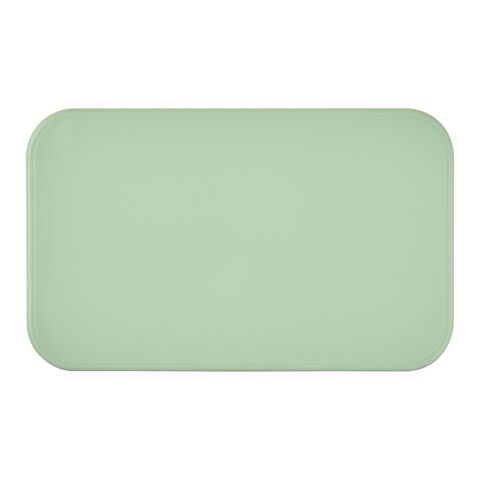 Fiambrera de doble capa &quot;MIYO Renew&quot; Blanco marfil-Verde marino-Gris piedar | sin montaje de publicidad | no disponible | no disponible