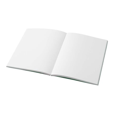 Libreta A5 de tapa blanda con 100 hojas de papel reciclado "Novella Austen" Verde