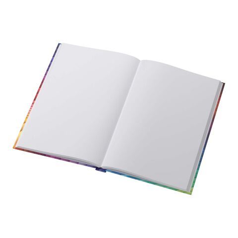 Libreta de tapa dura brillante A5 con 100 hojas "Novella Brontë" Blanco | sin montaje de publicidad | no disponible | no disponible